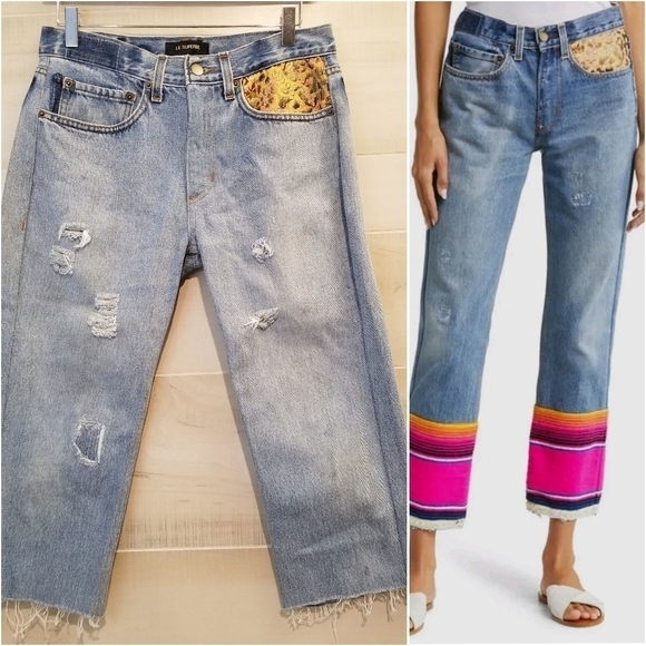 {6/8} MODIFIED Le Superbe Saltilllo Boyfriend Jeans - Picture 1 of 15